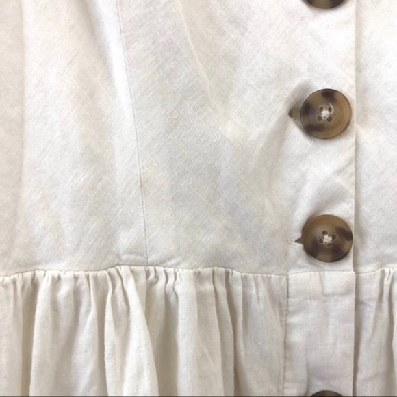 Urban Outfitters Linen Button Down Dress - Picture 5 of 6